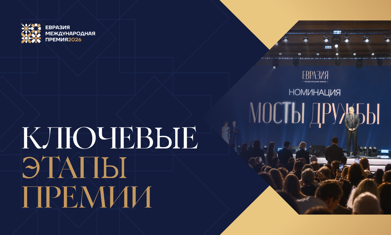 Оргкомитет Международной премии «Евразия» обновил график ключевых этапов конкурса